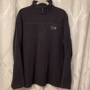 Men’s Mountain Hardwear Fleece Quarter Zip- XL